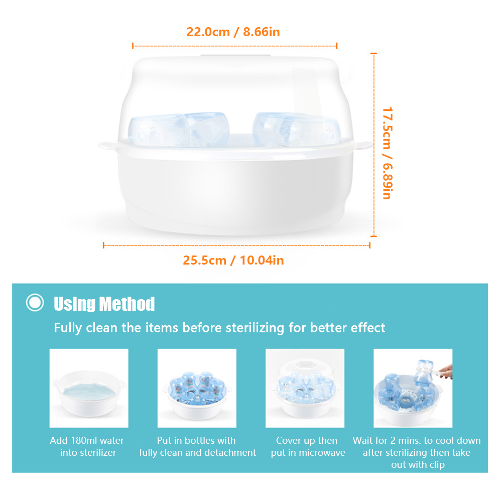 Mikrofalowy sterylizator do bu – Baby Food Warmer recenzja i cena